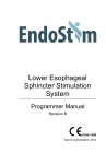 EndoStim User Manual