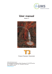 User manual - UMS Umweltanalytische Mess