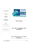 User manual CTG ISDN & ANALOGUE CALL - agt