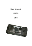 User Manual UMPC DB6