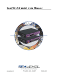 SeaIO USB Serial Modules User Manual