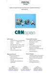 absolute ixarc rotary encoder with canopen interface user