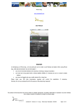iPhone App. www.woistwer24.de User Manual Important In