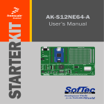 AK-S12NE64-A User's Manual