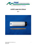 miniDOT Logger User's Manual