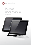 P2300 User Manual - Cashregisterstore