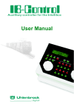 User Manual - Uhlenbrock