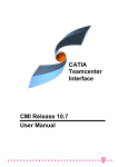 CMI Release 10.7 User Manual CATIA Teamcenter