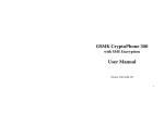 User Manual - Cryptophone