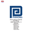 Phihong Midspan POE GUI User Manual SNMP v3, v2, v1 - Digi-Key