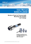 User Manual SONO-FLANGE