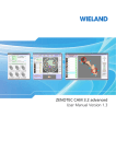 ZENOTEC CAM 3.2 advanced User Manual