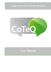 CoTeQ User Manual