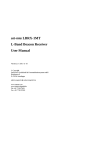 sat-nms LBRX-1MT L-Band Beacon Receiver User Manual