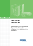 User Manual UNO-2483G UNO-2473G