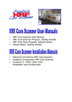 • XRF Core Scanner User Manual • XRF Core Scanner Program