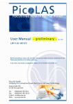 User Manual User Manual - preliminary preliminary preliminary