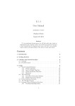 E 1.4 User Manual - Software and Systems Engineering