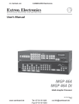 MGP 464 User Manual 68-1235-01.indb