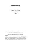 USER MANUAL ASH-2
