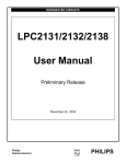 LPC2131/2132/2138 User Manual