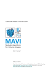 User manual MAVI -- Modular Algorithms for Volume Images