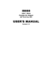 USER'S MANUAL USER'S MANUAL