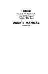 IB840 USER'S MANUAL - InoNet Computer GmbH