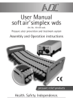 User Manual soft air®simplex wds