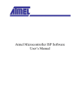 Atmel Microcontroller ISP Software User's Manual