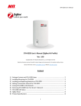 STH-03ZB User's Manual (ZigBee HA Profile) Ver. 1.03