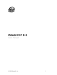Print2PDF 8.0 User Manual