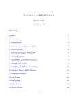User Manual for MEGAN V4.70.4 - Algorithms in Bioinformatics
