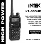 USER MANUAL KT-980HP - K-Po