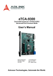 aTCA-9300 User's Manual