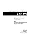 TEAC es8 FIELD RECORDING UNIT USER Manual