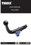 USEr MaNUal Thule BMC