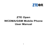 ZTE Open User Manual draft