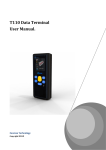 T110 Data Terminal User Manual.