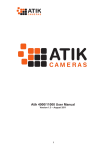 Atik 4000/11000 User Manual