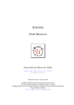 Unitex User Manual