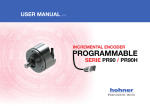 USER MANUAL v1.0 - Hohner Elektrotechnik GmbH