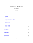 User Manual for MEGAN V5.10.5 - Algorithms in Bioinformatics