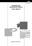 AUD300C2100 Advanced UV Sensor User's Manual