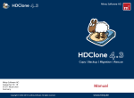 HDClone 4.3 User's Manual
