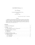 BioPARKIN Release 1.2 — User Manual