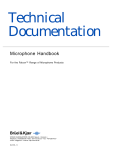 User Manual/Handbook: Microphone Handbook - For
