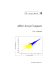 AIDA Array Compare User's Manual