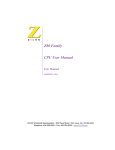 Z80 Family CPU User Manual - Thomas Scherrer Z80