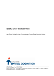 SparQ User Manual V0.6 - SFB/TR8